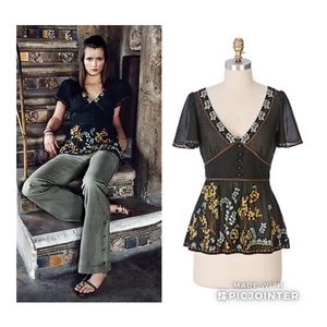 Anthropologie Sycamore Blouse